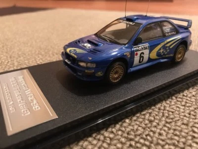HPI #8599 1999 Finland Rally Subaru Impreza RS WRX STI WRC '97 1/43 - Image 1 of 3