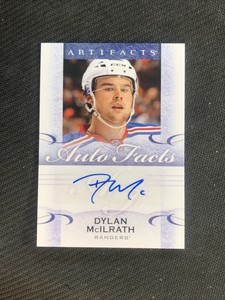 2014-15 UPPER DECK ARTIFACTS DYLAN MCILRATH AUTOFACTS AUTO #A-DM