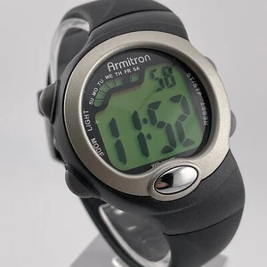 Armitron Digital Watch 40/6737 Vintage Day Date Chronograph Mens 40mm Case - Picture 1 of 13