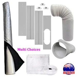 Portable Air Conditioner Window Slide Kit Plate Parts Exhaust Adaptor Hose Cover - Picture 1 of 47