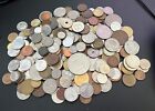 Foreign World Coins 2.3 lb Pounds Bulk Lot - SOME VERY OLD - UNSEARCHED