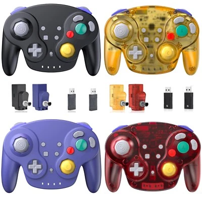 Wireless NGC Switch Controller Gamepad Joystick With USB Receiver & NGC Adapter - Image 1 of 4