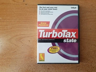 Intuit TurboTax State of California 2002 Windows - Image 1 of 2
