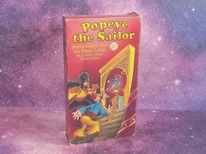 Popeye the Sailor VHS Band Popeye trifft Alladin 1987 Vintage Cartoon KOSTENLOSER VERSAND - Bild 1 von 13