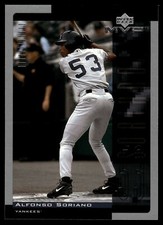 2001 Upper Deck MVP Alfonso Soriano #153 New York Yankees Baseball Card