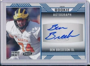 2020 Sage Hit Ben Bredeson #A41 Rookie RC Auto Autograph - Picture 1 of 1