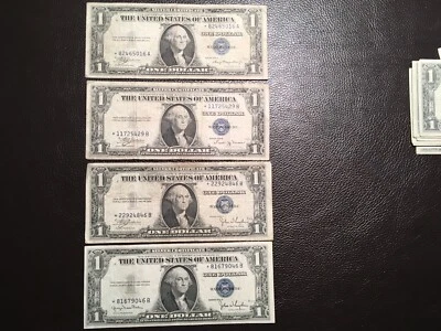 4 1935 Star Set 35-A BCD All 4 Notes Including 35-B See Photos Nice D - Image 1 of 4