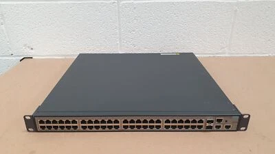 HP HPE 1950 48G 2SFP+ 2XGT PoE+ 48 Port 1G 2x SFP+ 2x 10GBase-T Switch JG963A - Image 1 of 3