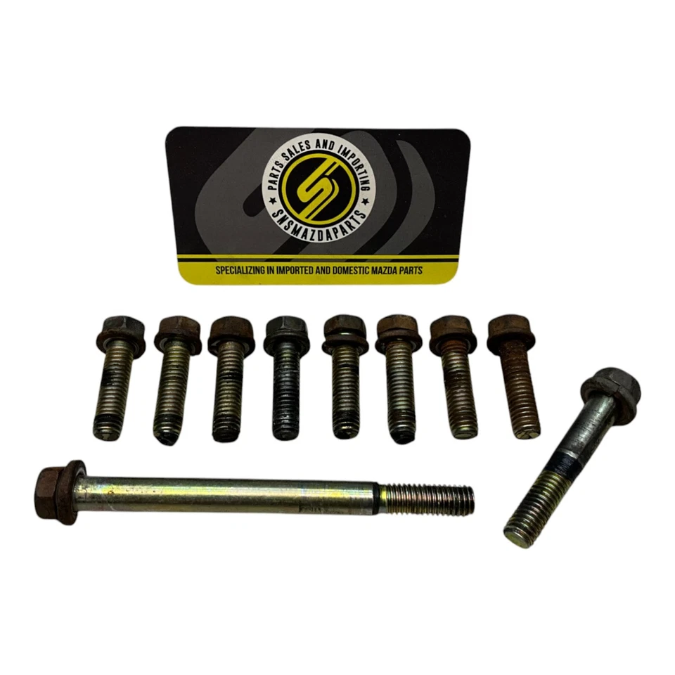 Комплект болтов крышки дифференциала корпуса дифференциала 94–05 Mazda Miata MX5 от оригинального производителя 10 шт. - Изображение 1 из 1