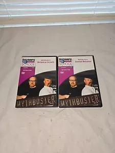Discovery School Mythbusters Science DVD Lot Of 2 Animal Behavior Botanical - Picture 1 of 9