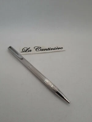 Rare Stylo Bille Waterman CF plaqué argent - Photo 1/4