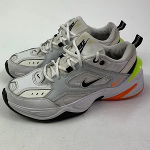 Nike Mens M2K Tekno Pure Platinum Sneakers White AV4789-004 Lace Up Low Top 8 - Picture 1 of 11
