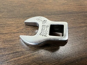 Snap-on Tools FCO16 - 1/2" Crowfoot Wrench 3/8" Drive USA - Picture 1 of 8