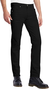 Mens Comfy Stretch Slim Fit Straight Casual Pants with 5 Pockets Design Pants - Picture 1 of 12