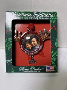 Christmas Traditions GLORIA D "Friends Make The Season Bright" ORNAMENT (LFL2) - Picture 1 of 2