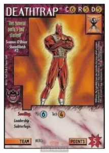 Deathblow Wildstorms Unlimited CCG 1996 raro casi nuevo - Imagen 1 de 1