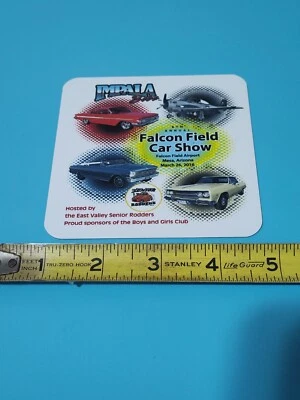 2016 Imala Bob's 8th Annual Falcon Field Car Show Dash Plaque D1 - Image 1 of 2