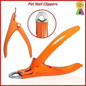 Herramienta de aseo profesional recortadora de uñas de acero inoxidable para mascotas perros gatos - Imagen 1 de 2