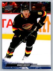 2022-23 Upper Deck Series 2 Brock Boeser Vancouver Canucks #429 - Picture 1 of 2