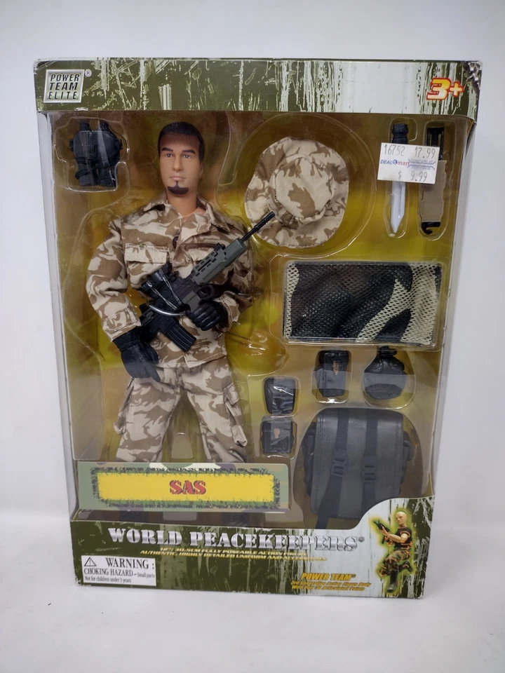 Figura de acción World Peacekeepers 12” SAS 33699 Foto 1 de 2