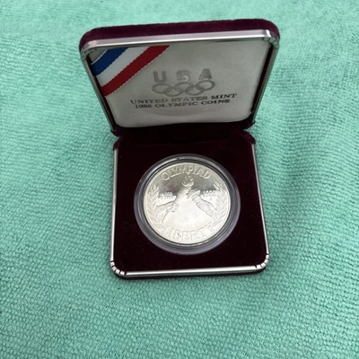 1988 U.S. OLYMPIC PROOF DOLLAR -No COA - Image 1 of 4