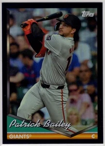 2024 Topps Archives #208 Patrick Bailey Black Foilboard - Picture 1 of 2