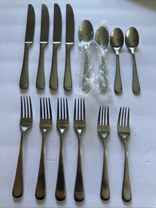 Robinson Stainless Steel Flatware / Silverware Set 14 Pieces - Picture 1 of 10