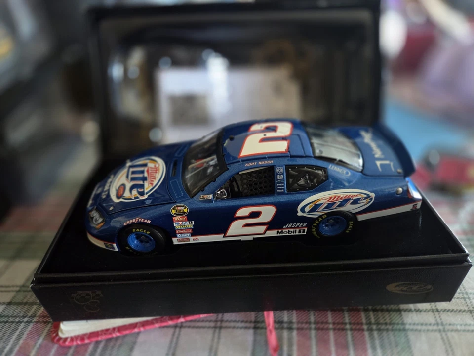 2007 Kurt Busch #2 Miller Lite -1:24th RCCA Elite Dodge Charger  - Image 1 of 1