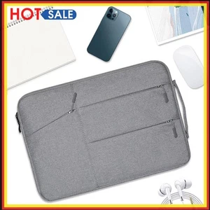 13-Zoll-Tablet-Hülle stoßfeste Tablet-Hülle Tasche Laptop-Hülle (grau) - Afbeelding 1 van 10