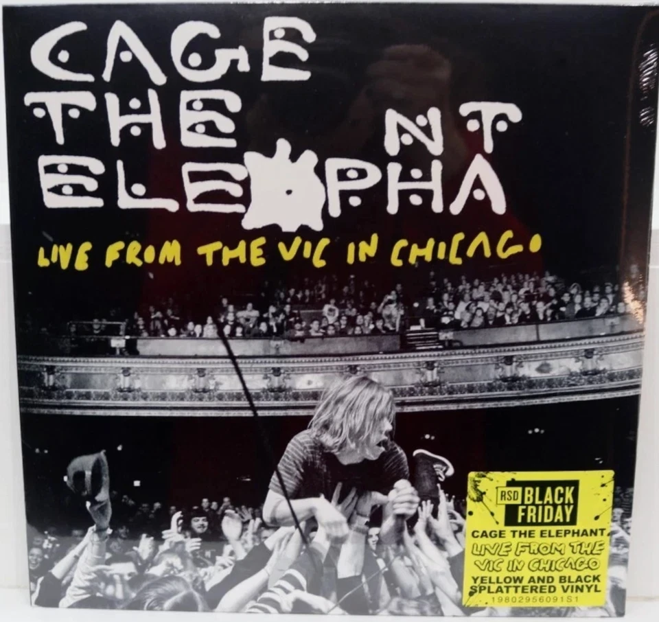 CAGE THE ELEPHANT LIVE FROM THE VIC IN CHICAGO RSD BLACK FRIDAY 2025 - Image 1 of 1