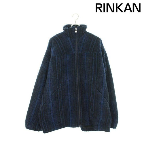 Giacca tuta Balenciaga 21AW 675648 TLU11 sportiva B lana check pista usata 357