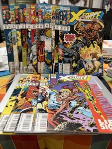 X-FORCE #21-57,59 (1993) MARVEL FULL RUN DEADPOOL! BONUS SET OF 38 TOTAL ISSUES - Picture 1 of 12