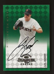 1998 Donruss Signature Series J.T. SNOW Millennial Marks ON-CARD AUTO SP /1000 ! - Picture 1 of 4