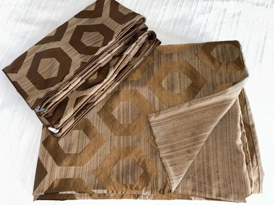 KING Hotel Collection 干净 Torus 青铜棕色双面被套 Sham — 第 1/4 张图片