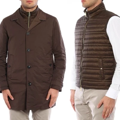 Casaco de carro BURBERRY Tunbridge impermeável tamanho 56 (EUA 46) trincheira colete de náilon - Imagem 1 de 4