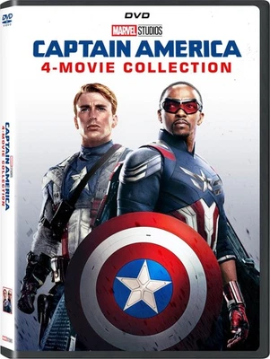 Captain America 4-Movie Collection (DVD) NEW - Image 1 of 4