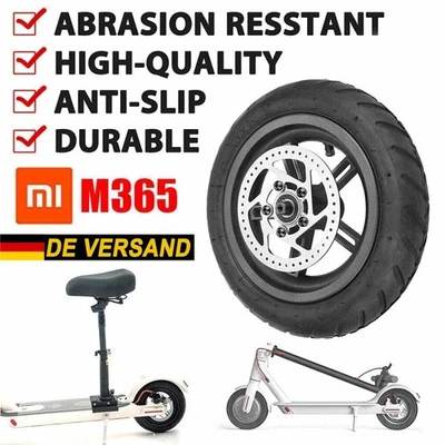 E-Scooter Hinterrad Vollgummi Reifen mit Felge 8,5 Zoll 22cm Für Xiaomi Mi M365 - Bild 1 von 4