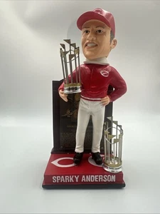 Sparky Anderson Cincinnati Reds 2x World Series Champion Bobblehead #/150 Neu in OVP! - Bild 1 von 12