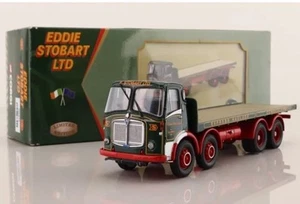 CORGI 1.50 EDDIE STOBART LTD AEC MKV 8 WHEEL PLATFORM LORRY MODEL No 26404 - Picture 1 of 1