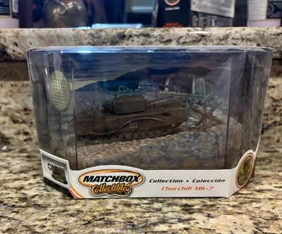 Matchbox Collectibles WWII D-DAY British Army Churchill MK-7 Tank 1:72 NIB - Image 1 of 2