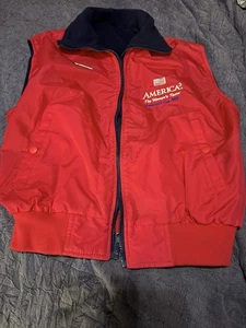 Vintage Columbia America 1995 Women’s Team America’s Cup Wendeweste M selten USA - Bild 1 von 15