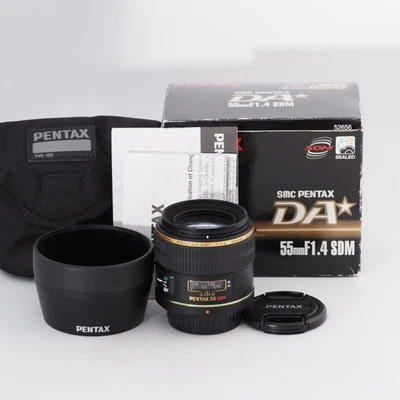 Pentax smc PENTAX DA* 55mm F/1.4 SDM APS-C K-mount [Near Mint w/Box] #10789 - Image 1 of 4