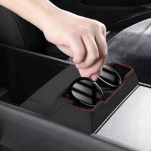 Consola Central Apoyabrazos Caja de Almacenamiento Gafas Bandeja Estuche para Tesla Modelo 3 Y Enebro - Imagen 1 de 9