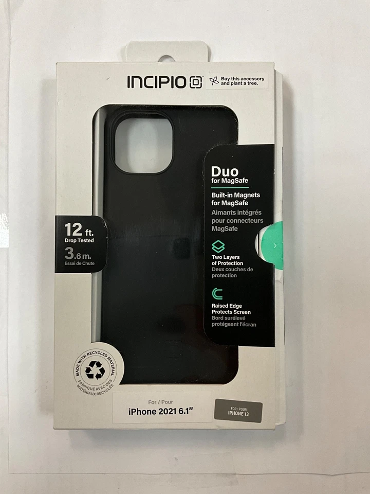 Incipio Duo Series Dual Layer Case for Apple iPhone 13 Pro - Black
