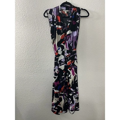 Dana Buchman Women's Sleeveless Midi Dress Abstract Print Size M - Image 1 of 4