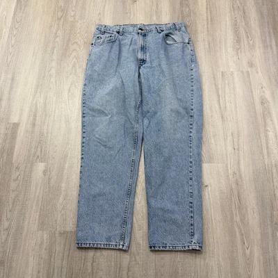 Vintage Levis 545 Jeans Men's 38x32 Blue Made in USA Western Straight Rodeo 90s - Image 1 of 4