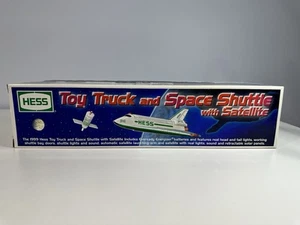 Hess 1999 Toy Truck and Space Shuttle W/ Satellite New Lights Sound Vintage - Picture 1 of 5