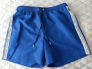 Mens Calvin Klein shorts Royal Blue Large BRAND NEW no tags RRP £60 - Picture 1 of 5