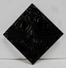 AET-LA Black Vintage Decorated California Tile