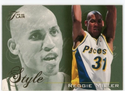 1995-96 Flair Reggie Miller #239 HOF - Image 1 of 2